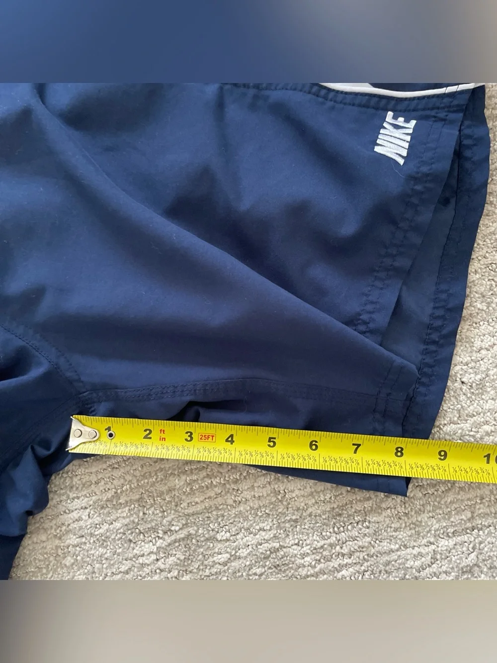 Nike Color Surge Stretch Swim Trunks Athletic Swimwear Blue Men’s Size Medium